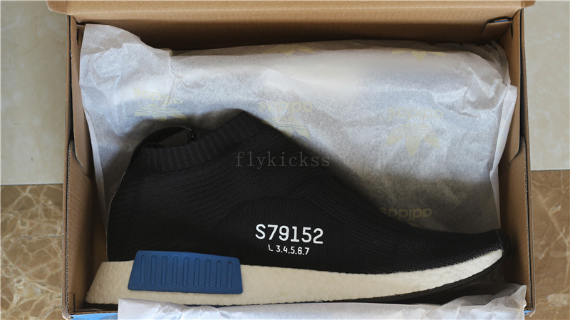 Adidas NMD City Sock Primeknit S79152 Black Blue